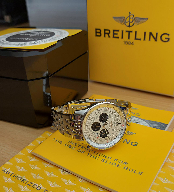 Breitling Navitimer Cosmonaute - 24 Hour Format Automatic Ref. A22322